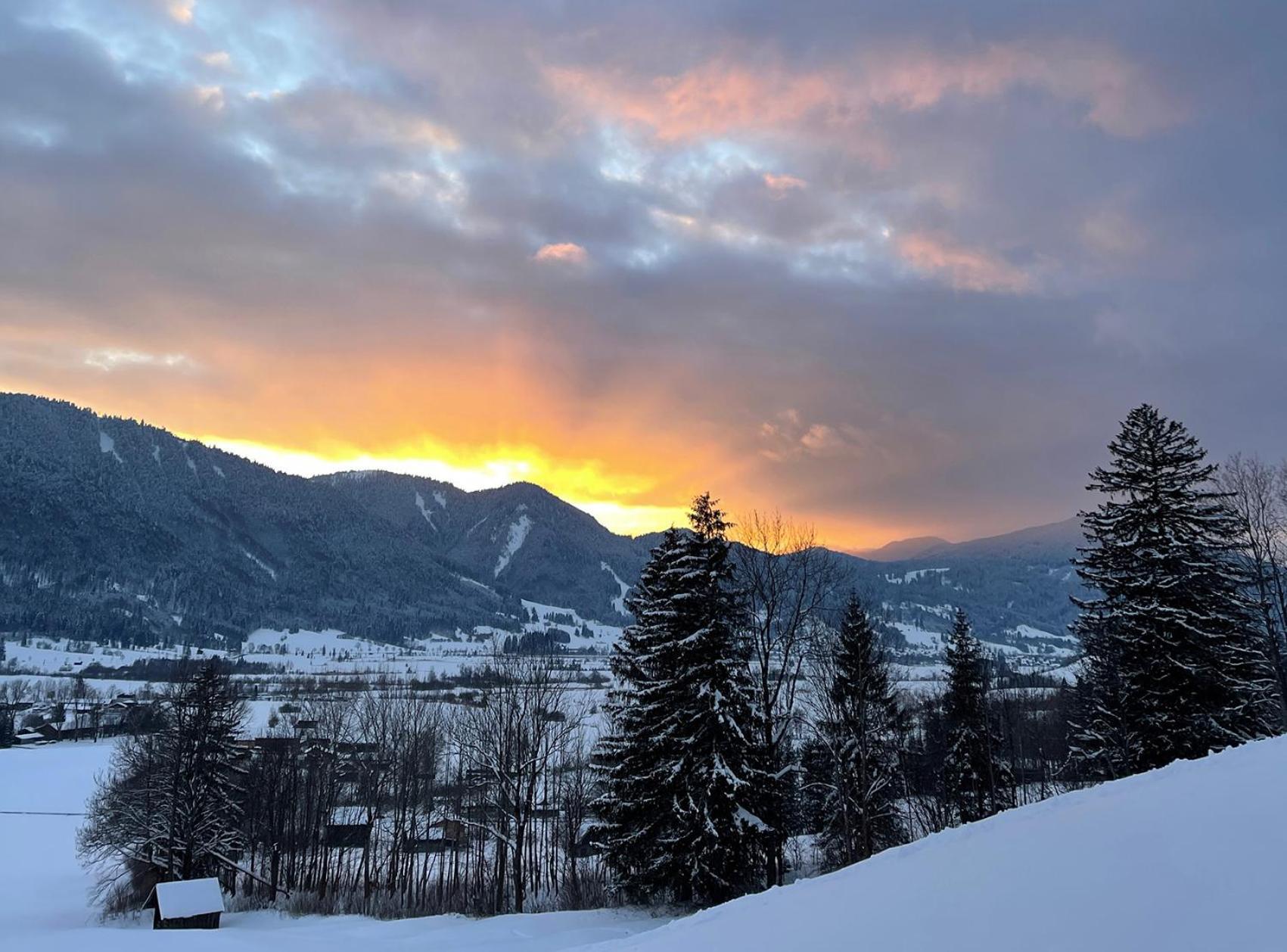 Sundowner Cabin Oberammergau Bagian luar foto